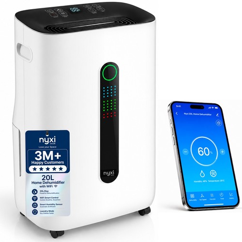 Nyxi 20l dehumidifier - dehumidifier, with