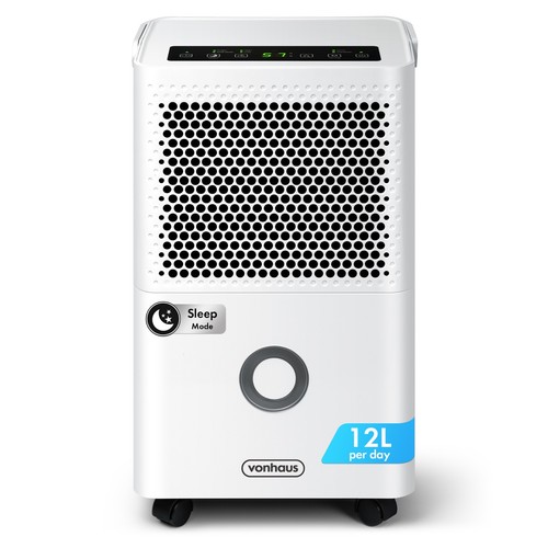 Vonhaus dehumidifier 12l day - vonhaus,
