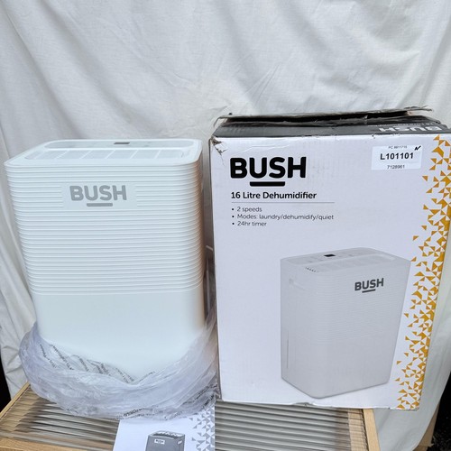 Bush 16l dehumidifier - dehumidifier, 30m²