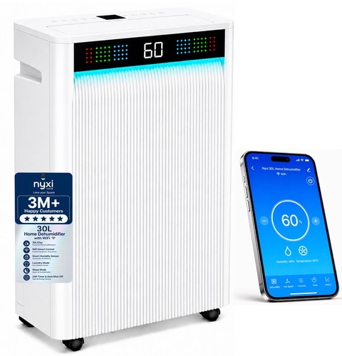 Nyxi 30l dehumidifier with - 30l,