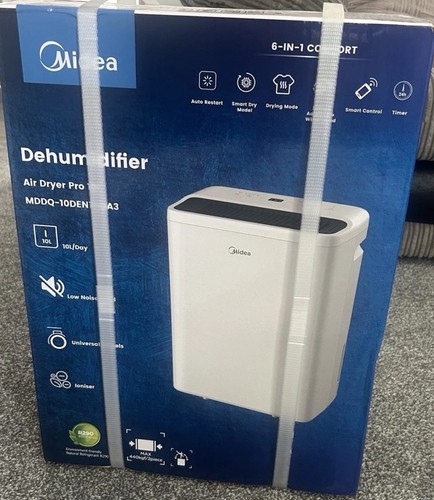 Midea 10l day dehumidifier - midea, 2l