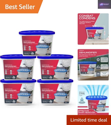 Pack 500ml dehumidifier tubs - 500ml,